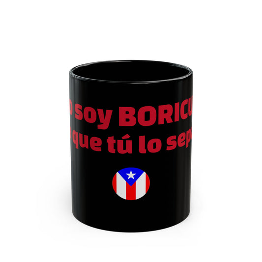 Puerto Rico Black Mug (11oz, 15oz)