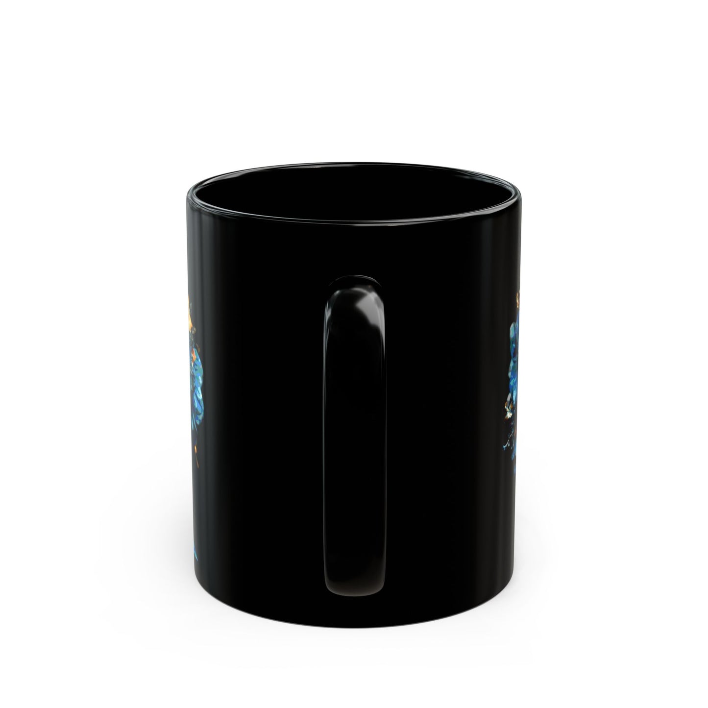 Art Blue Flowers  Mug (11oz, 15oz)