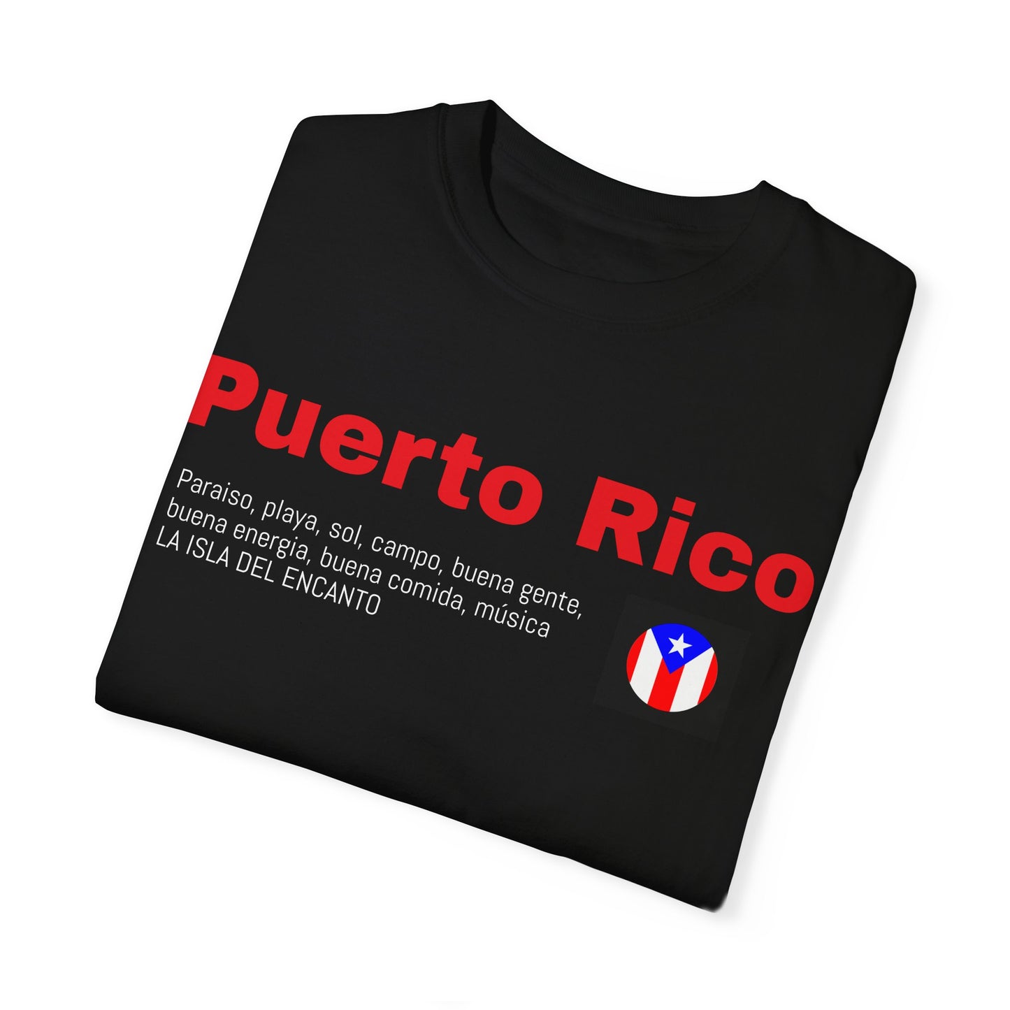 Puerto Rico Unisex Garment-Dyed T-shirt