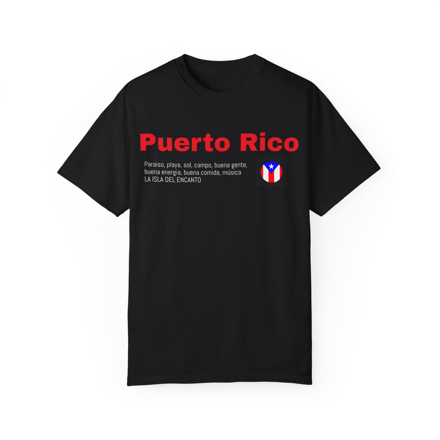 Puerto Rico Unisex Garment-Dyed T-shirt